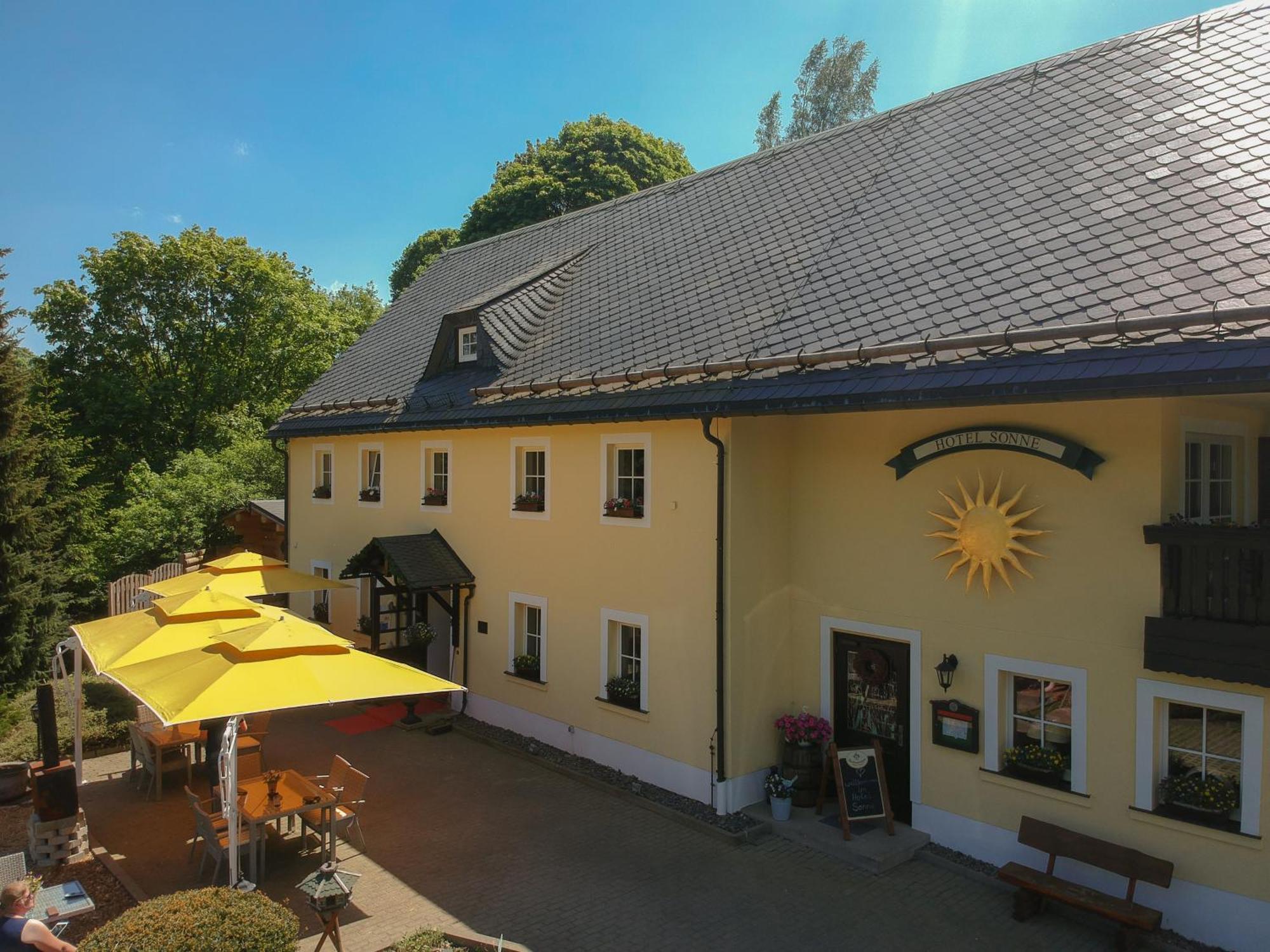 Hotel Sonne Seiffen Buitenkant foto