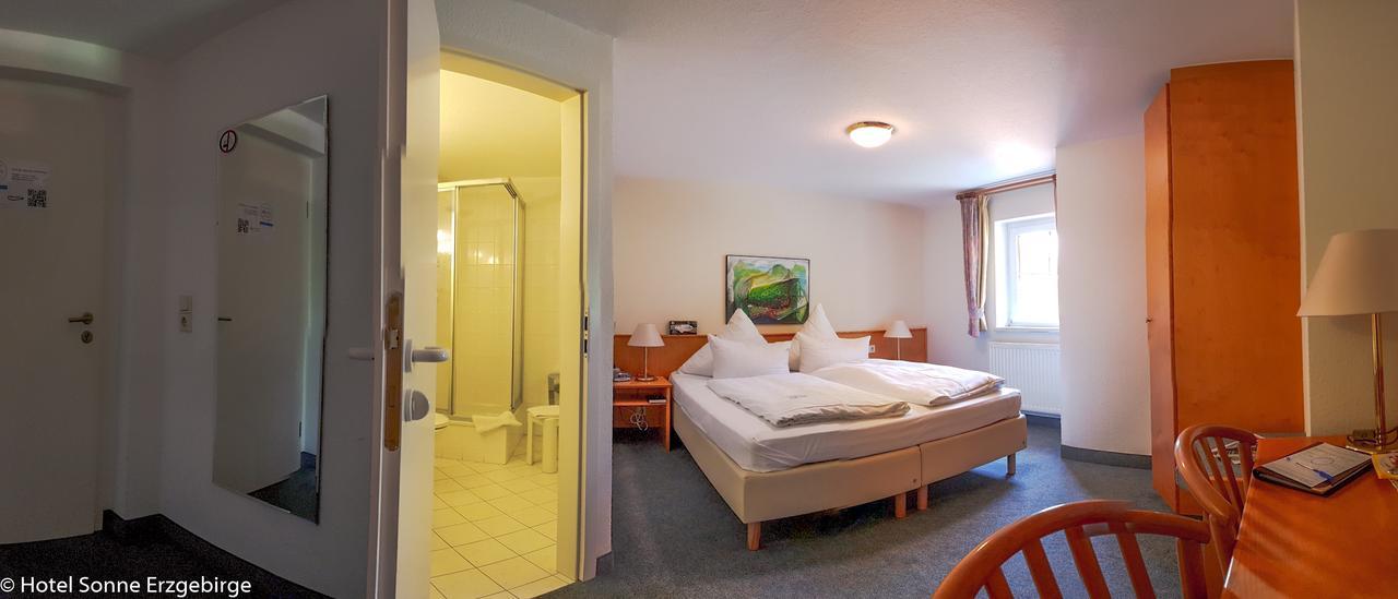 Hotel Sonne Seiffen Buitenkant foto